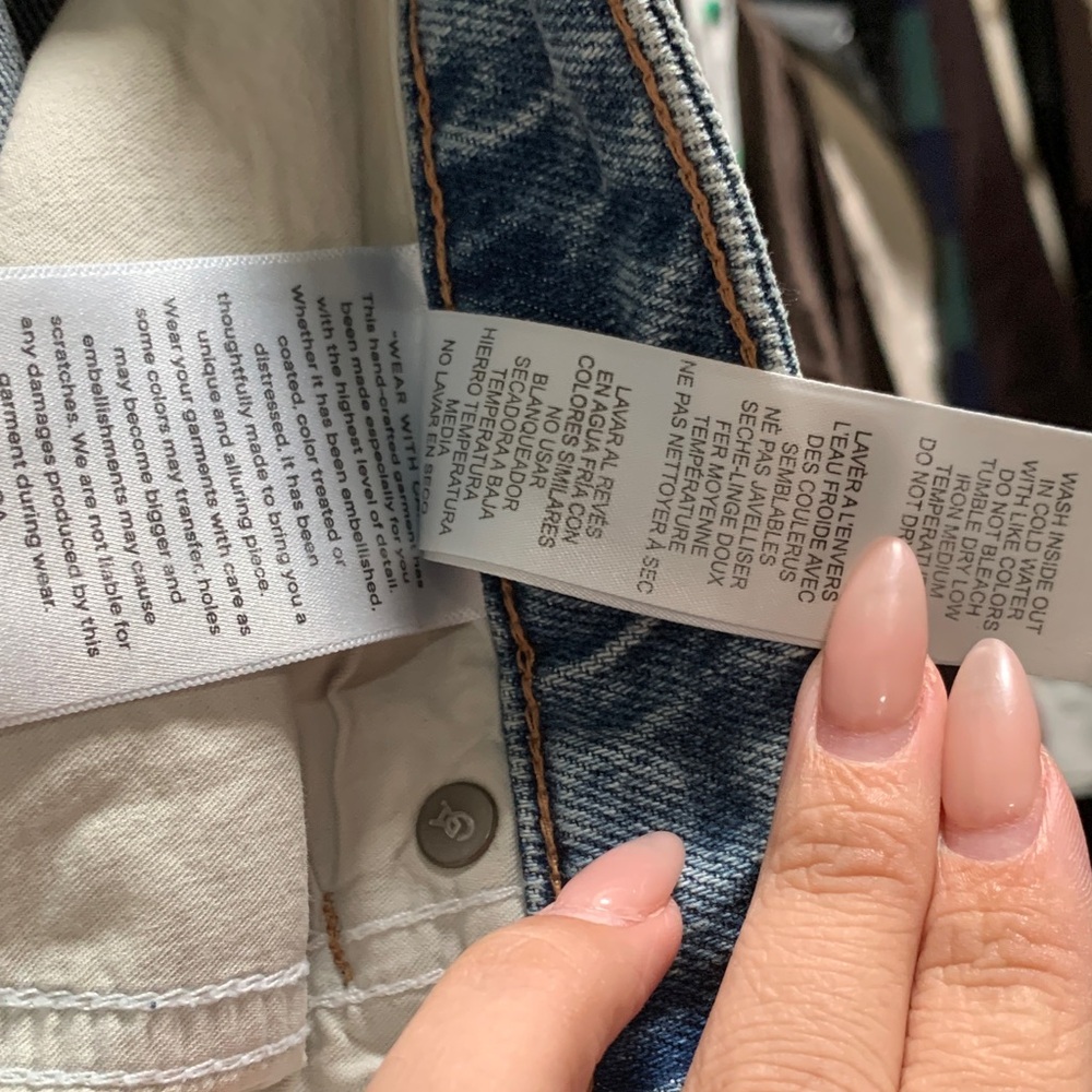 Good American Light Blue Wide-Leg Jeans - Picture 10 of 10